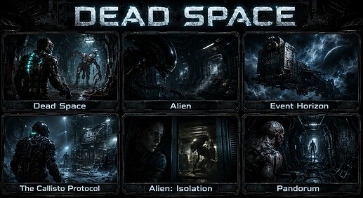 Dead Space alien event horizon the callisto protocol alien isolation pandorum