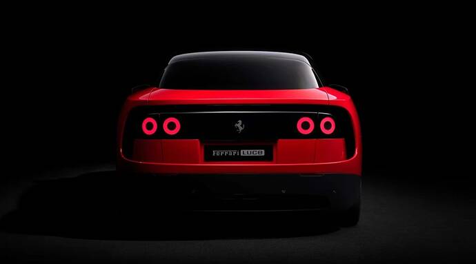 first electric ferrari