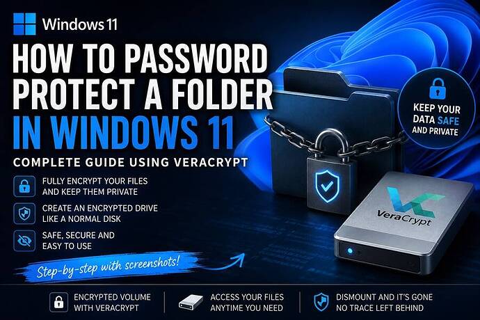 Windows 11 Folder Password Protection The Method That Finally Worked for Me